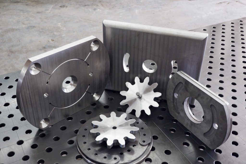 Newly fabricated parts